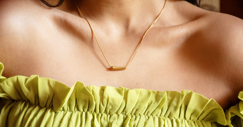 Solid Geometry Necklace - Image 2