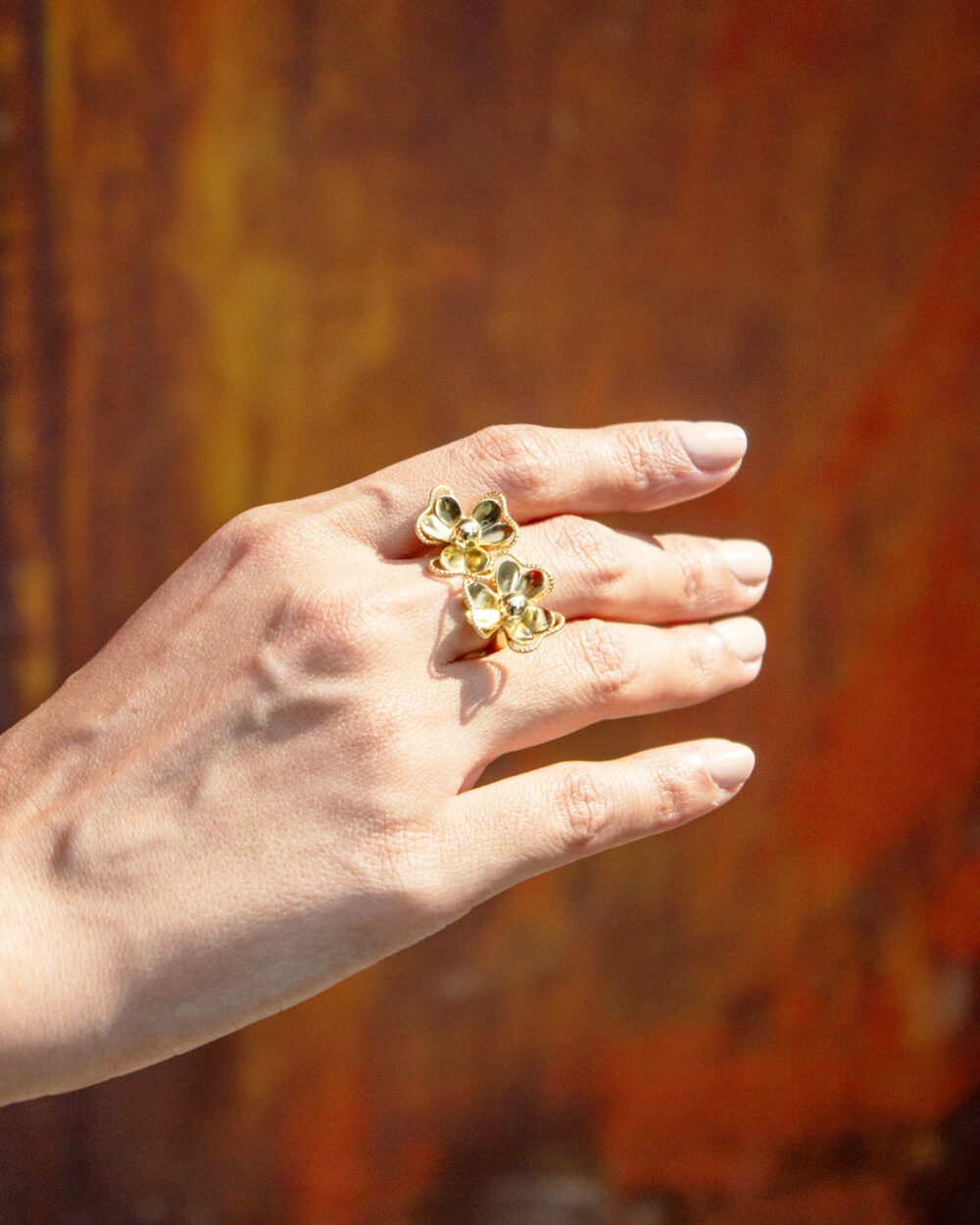 Double floral ring - Image 3