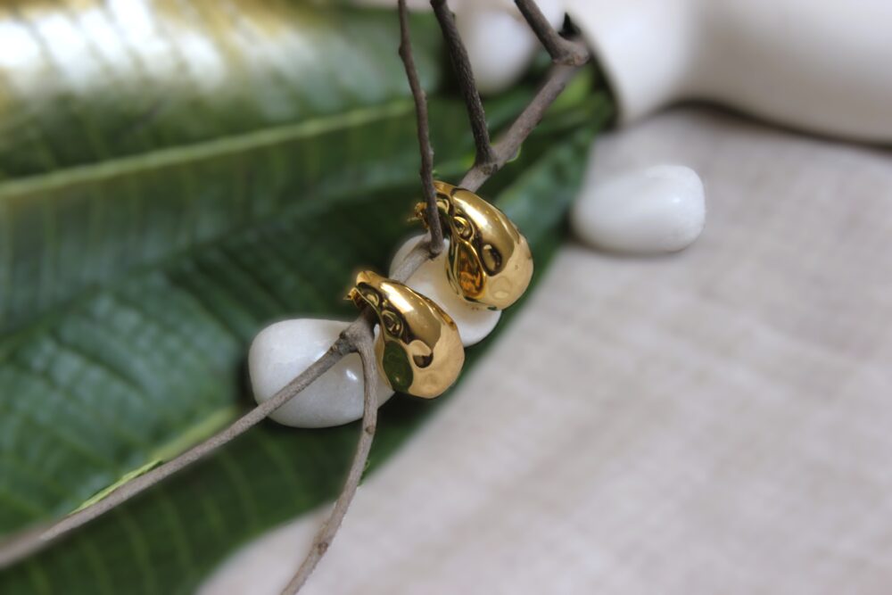 Big Teardrop Earrings - Image 2