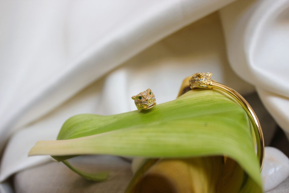Tiger loop cuff bangle - Image 3