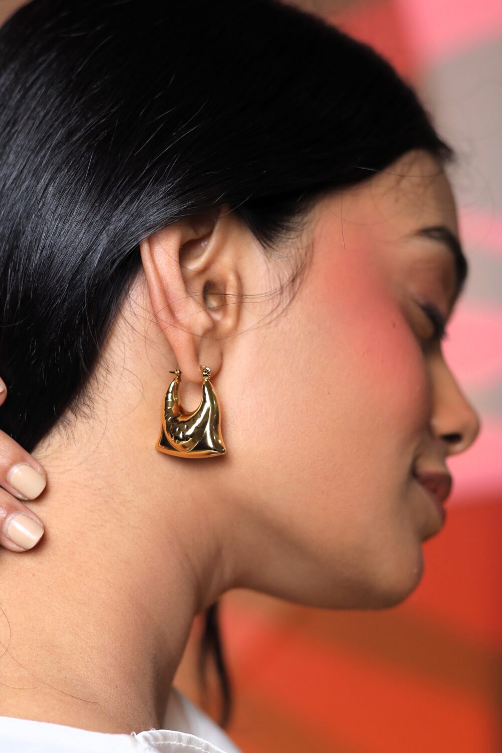 Bold arc hoops